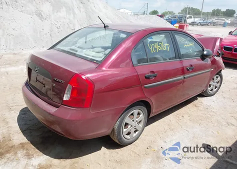 2009 Hyundai Accent Gls z USA, uszkodzony, nr VIN KMHCM46C59U292109